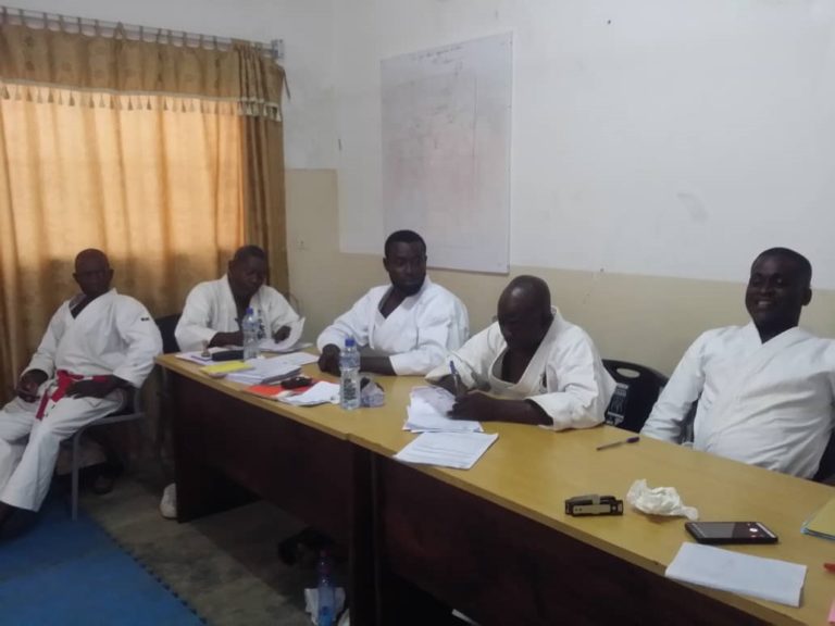 Formation en Gestion Administrative et Sportive par le compatriote François DJONDO venu de la France